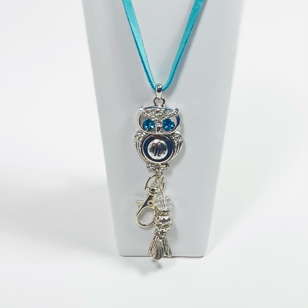 Handmade Snap Button Lanyard